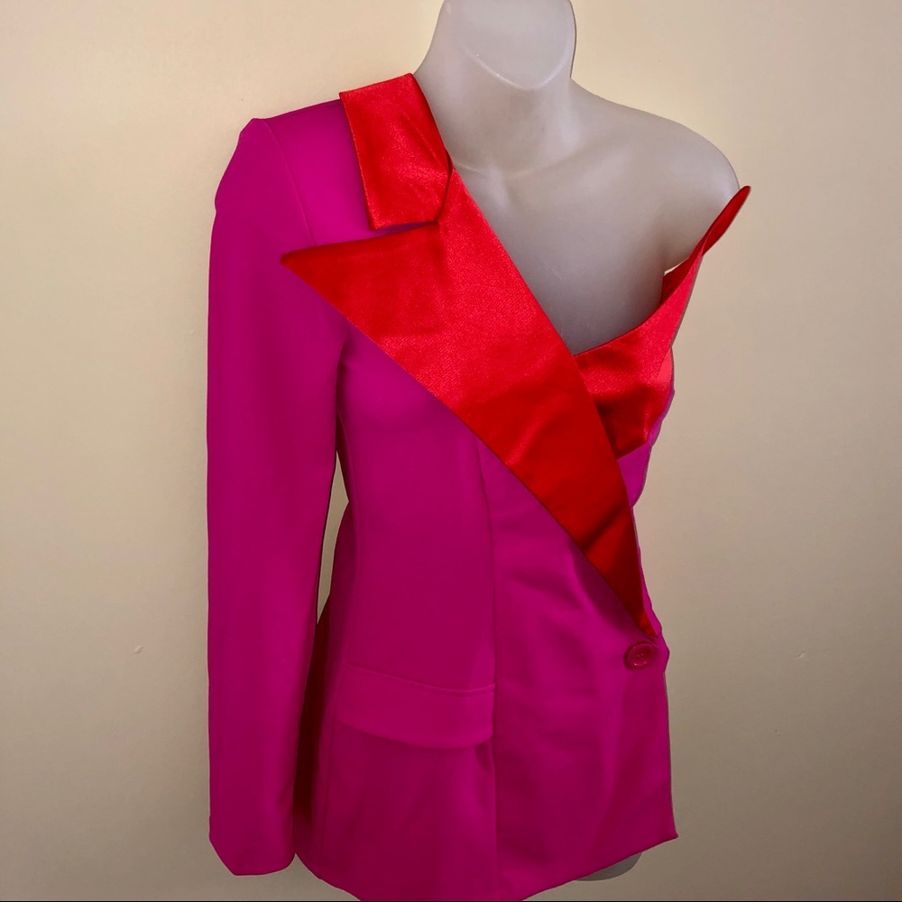 Tux Asymmetrical Blazer